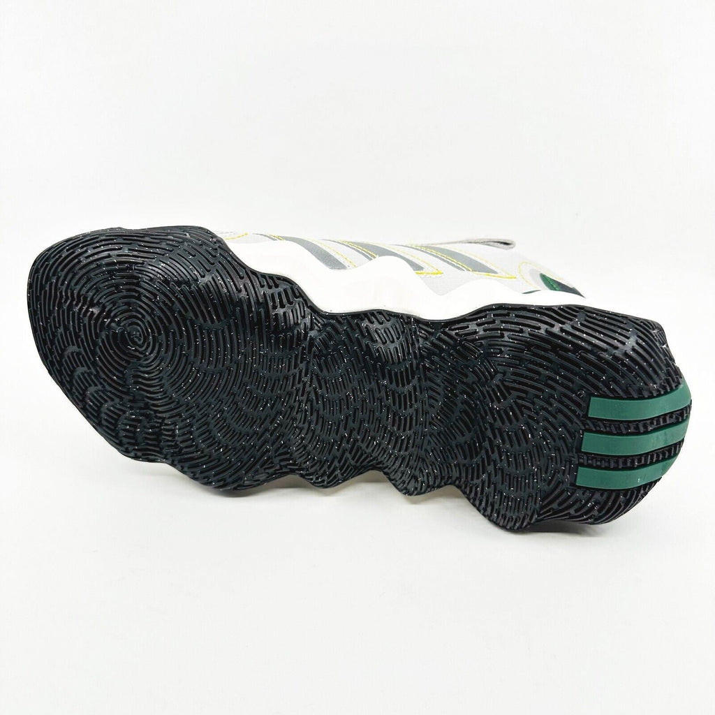 Adidas Exhibit B Mid Candace Gray Green Womens Basketball Sneakers GZ2378