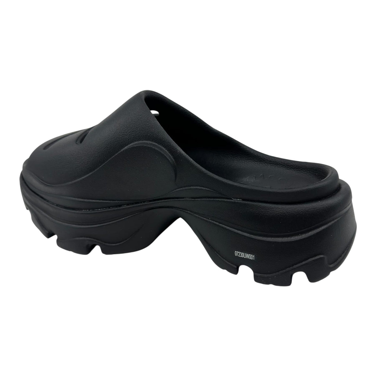 Adidas aSMC Clog Triple Black Womens Size 9 Casual Clog
