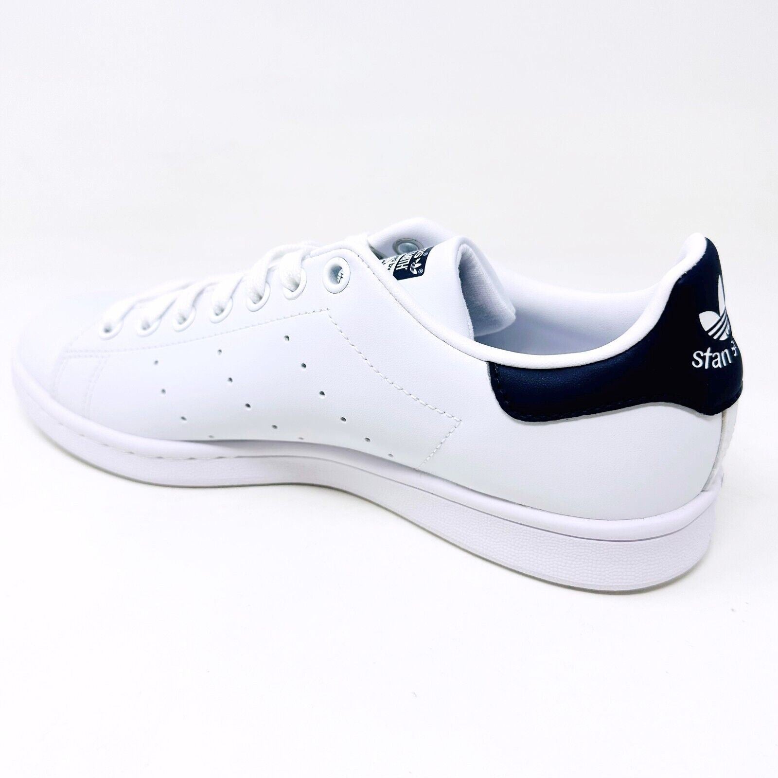 Adidas Originals Stan Smith White Navy Womens Primegreen Shoes Sneakers Q47224