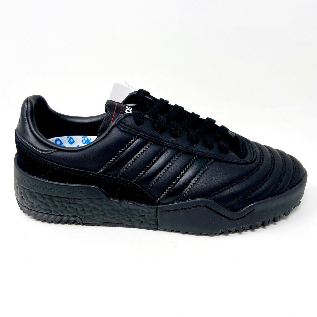Adidas x Alexander Wang AW BBALL Soccer Triple Black Mens Size 4.5 EG0903