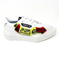 Adidas Sleek Olivia Oblanc White Volt Womens Size 5 Sneakers EF6596