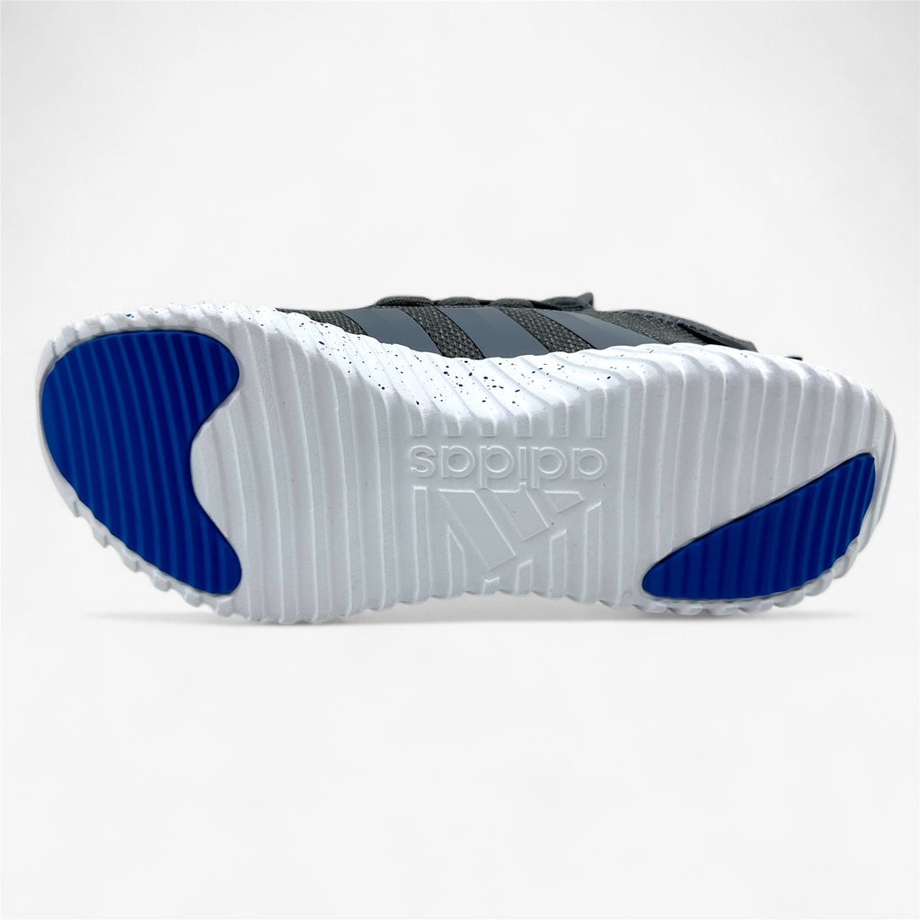 Adidas Kaptir 3.0 Grey Bright Royal Blue  Mens Athletic Sneaker