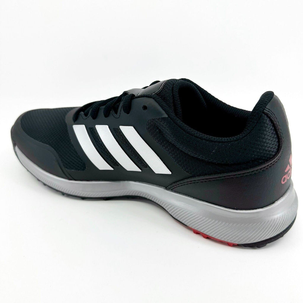 Adidas Tech Response SL Black Silver Scarlet Mens Wide Golf Shoes EG5296