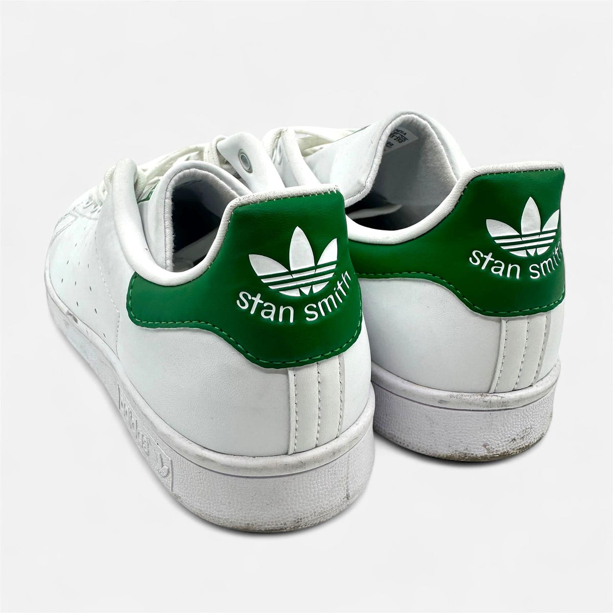 Adidas Stan Smith White Green Mens Size 8.5 Athletic Sneaker