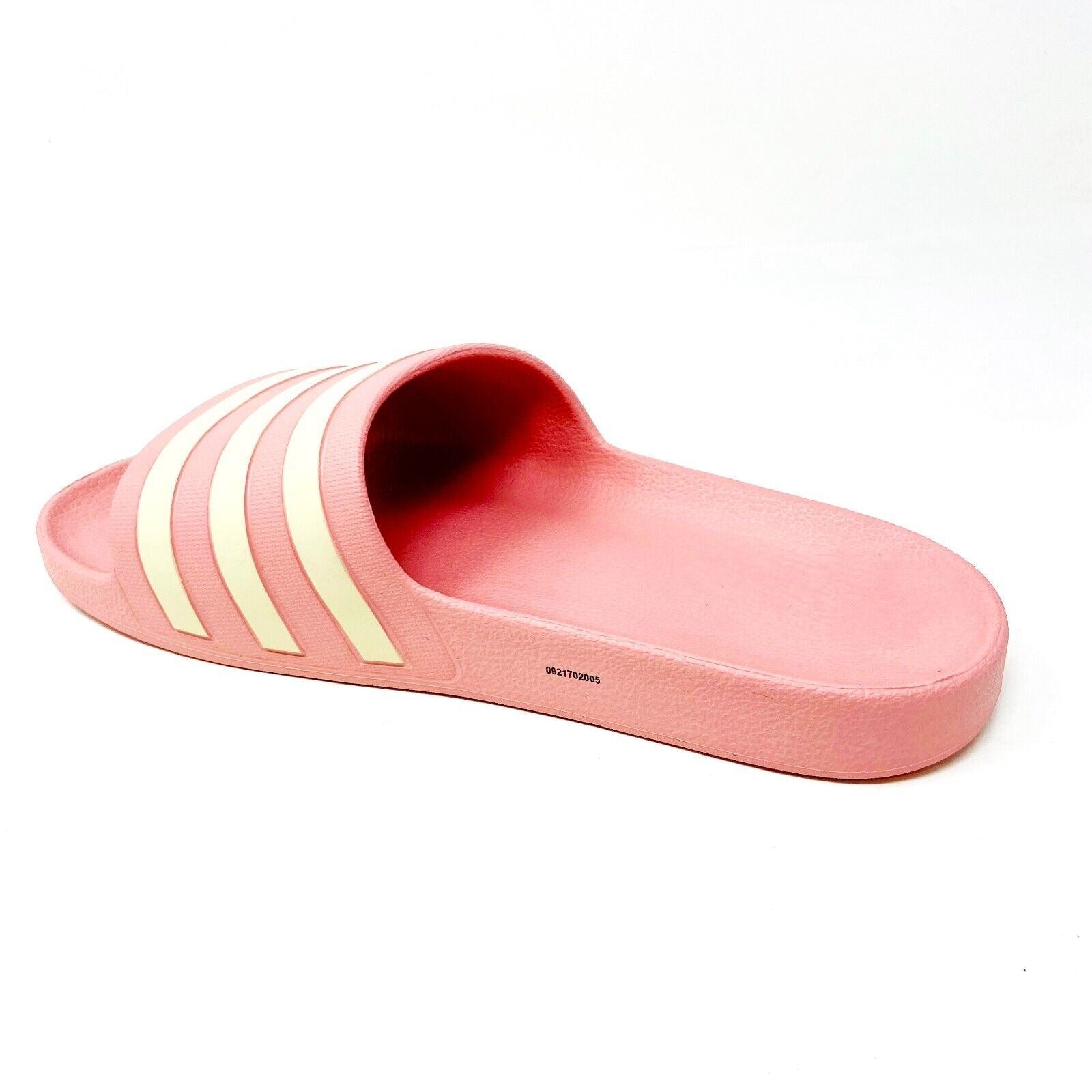 Adidas Adilette Aqua Mauve Pink White Womens Swim Slides Sandals GZ5877