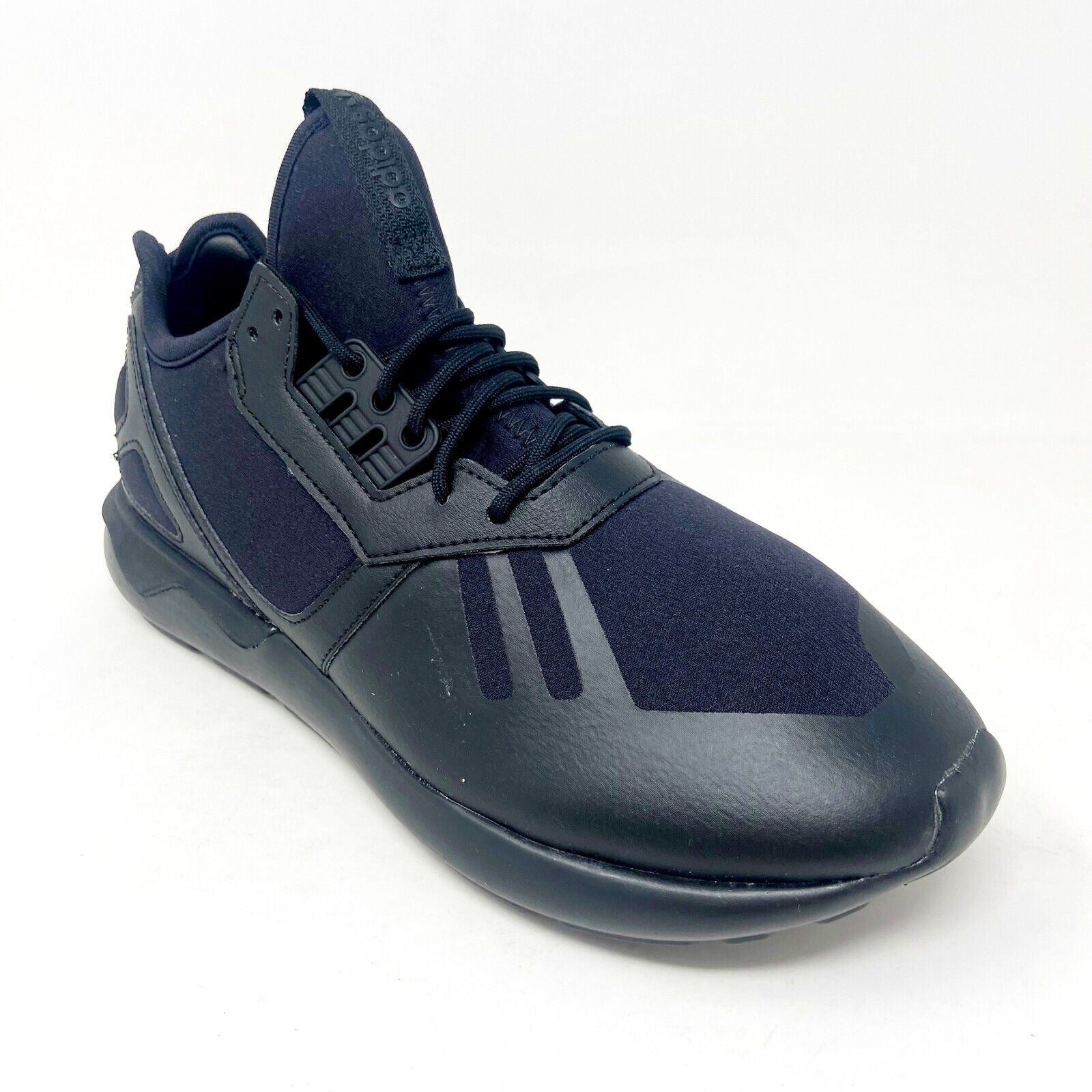 Adidas Originals Tubular Runner Triple Black Mens Casual Sneakers Q16465