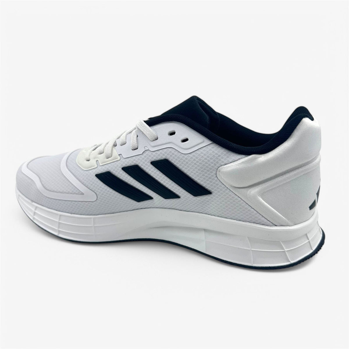 Adidas Duramo 10 Cloud White Core Black Mens Athletic Sneaker