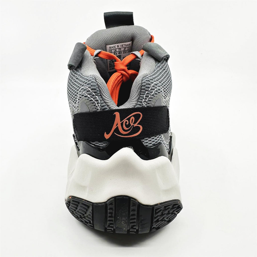 Adidas Exhibit B Candace PE Grey Impact Orange Womens Athletic Sneaker