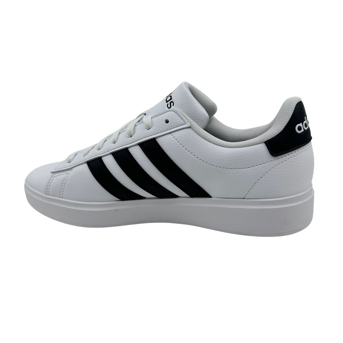 Adidas Grand Court 2.0 Cloud White Black Womens Athletic Sneaker