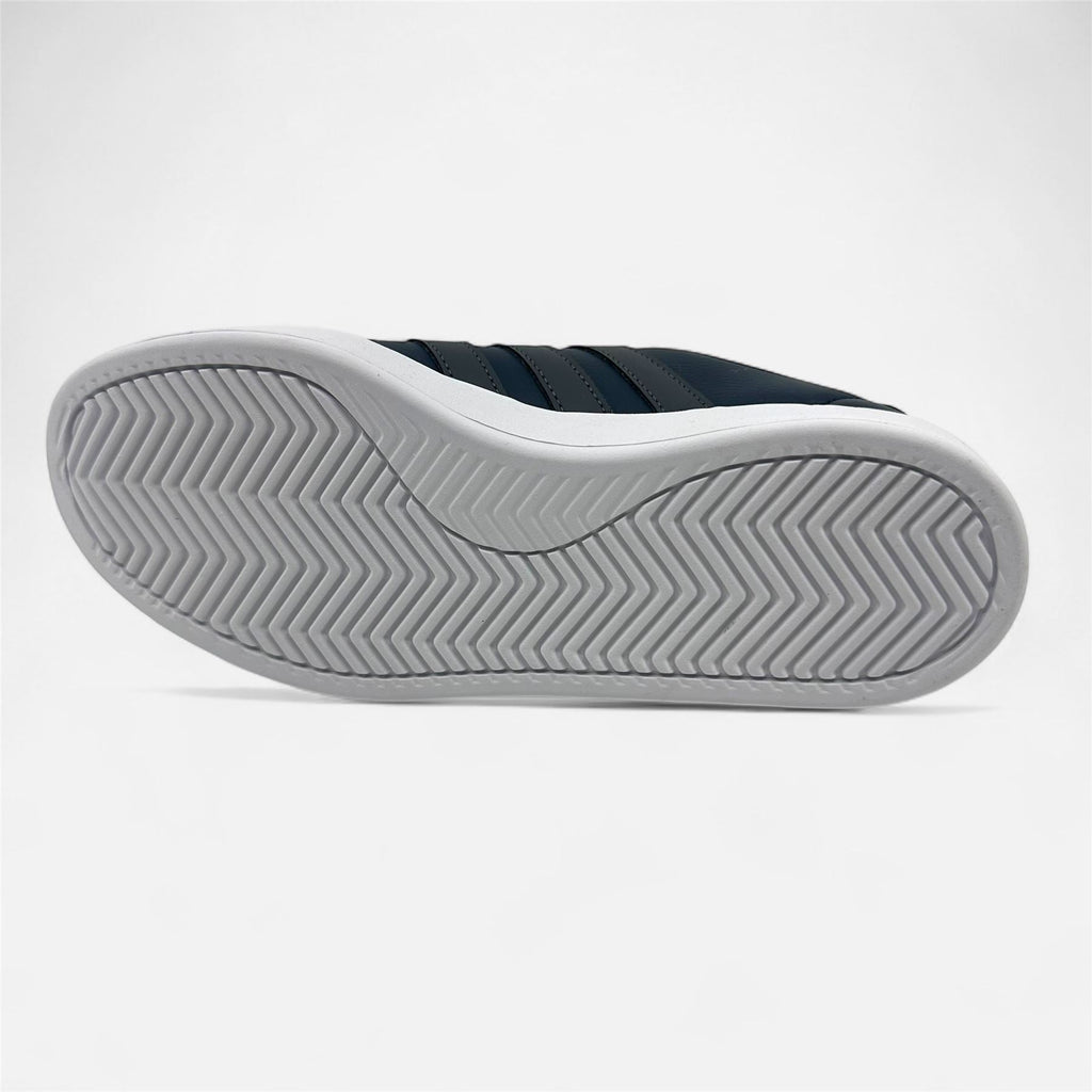 Adidas Grand Court 2.0 Aurora Ink Grey White Mens Athletic Sneaker