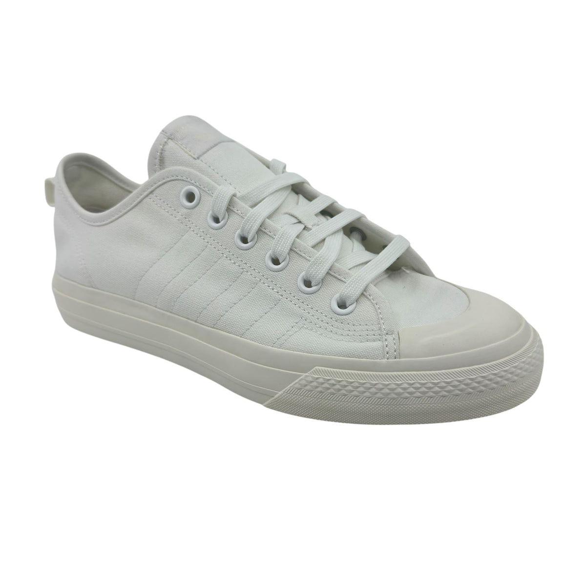 Adidas Nizza RF Triple White Womens Athletic Sneaker