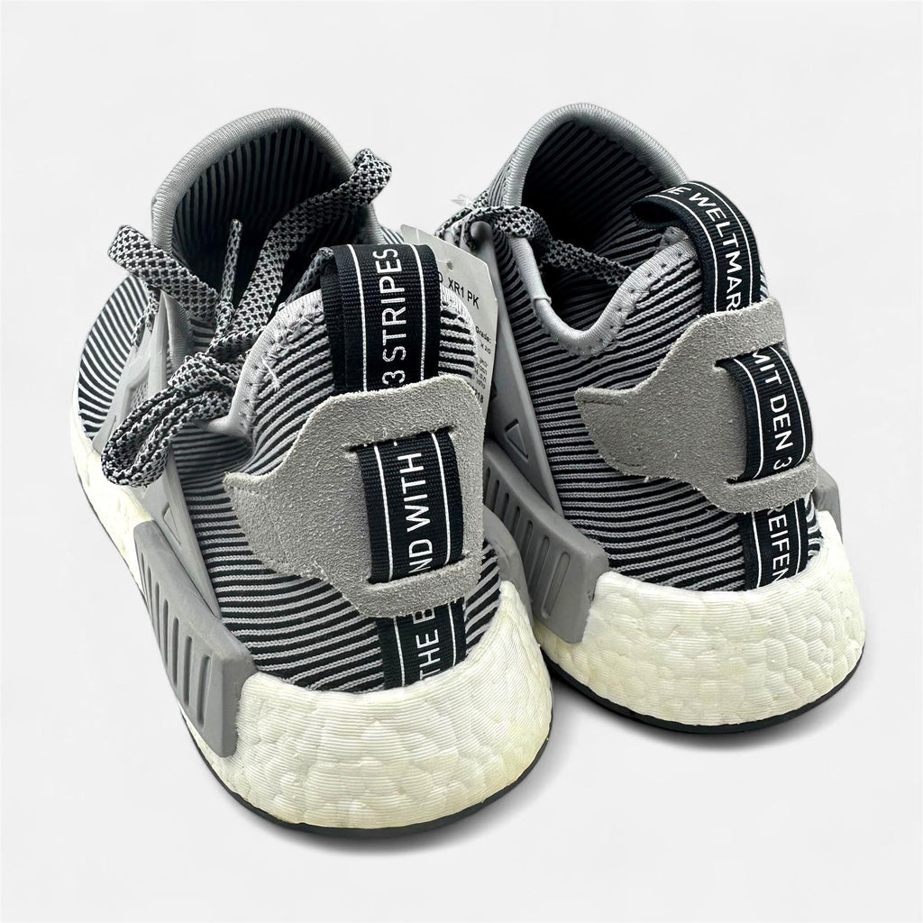 Adidas NMD XR1 Primeknit Granite Gray Mens Size 9 Athletic Sneaker