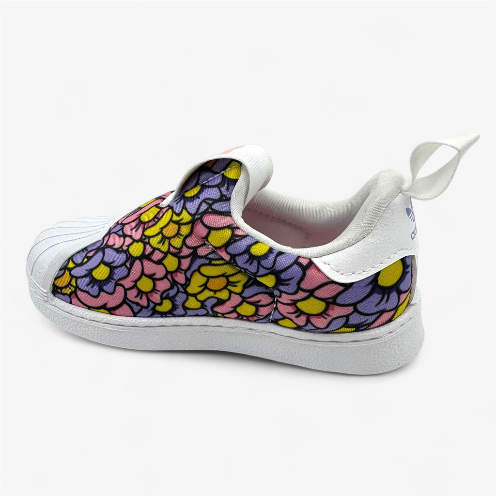 Adidas Superstar 360 Light Pink White Purple Baby Toddler Athletic Sneaker