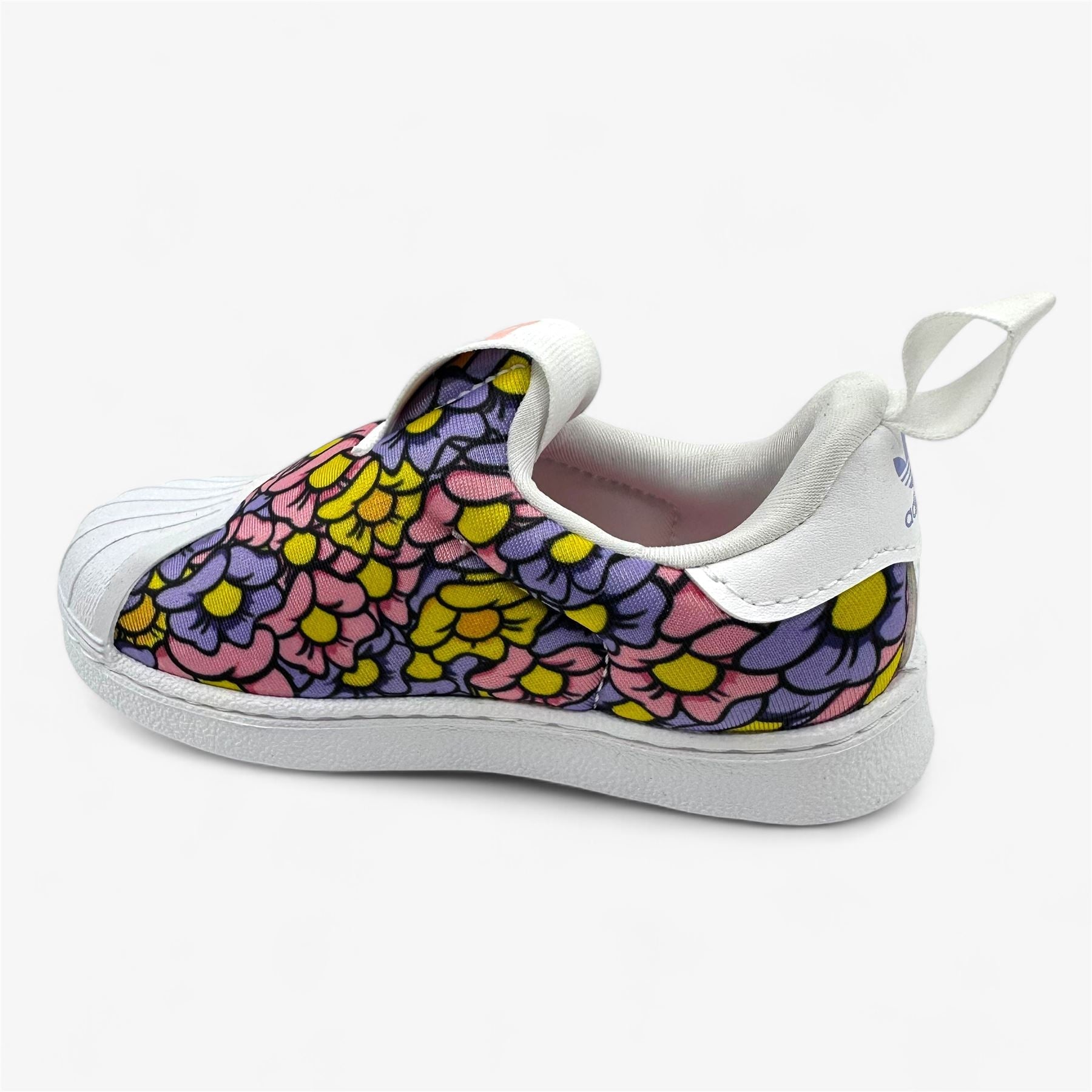 Adidas Superstar 360 Light Pink White Purple Baby Toddler Athletic Sneaker