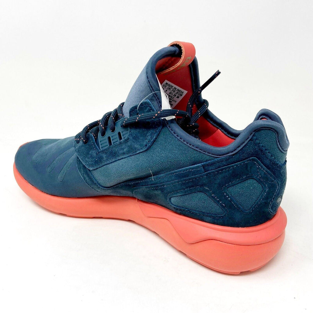 Adidas Originals Tubular Runner Midnight Blue Coral Mens Trainer Shoes S81680