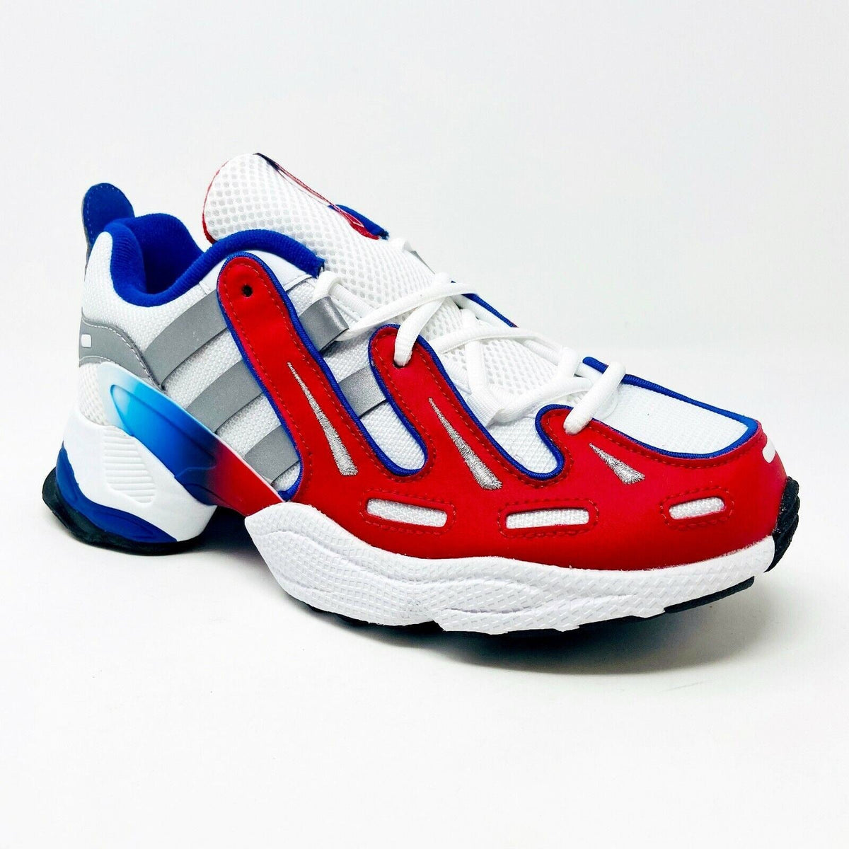 Adidas Originals EQT Gazelle White Red Blue Kids Youth Trainers EG6480