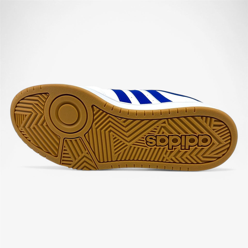 Adidas Hoops 3.0 Cloud White Royal Blue Mens Athletic Sneaker