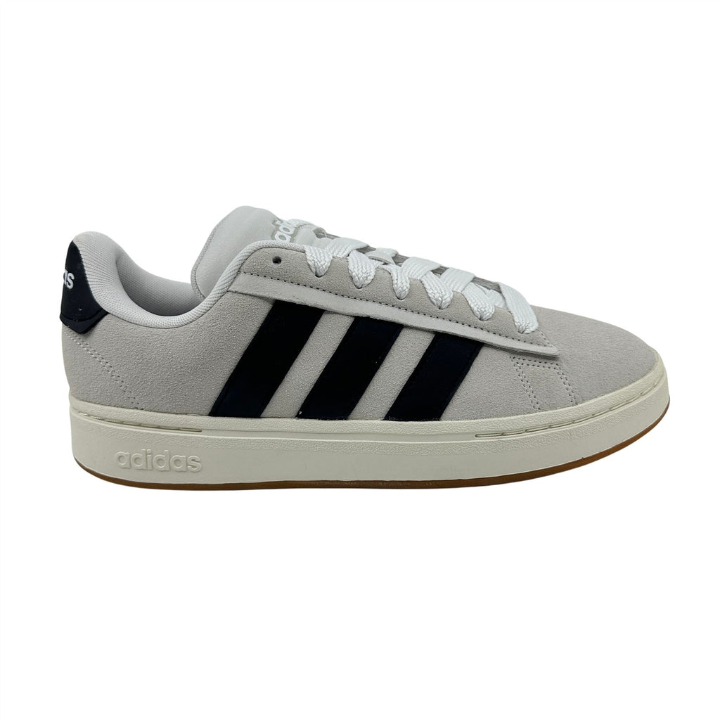 Adidas Grand Court Alpha 00s Crystal White Black Mens Athletic Sneaker
