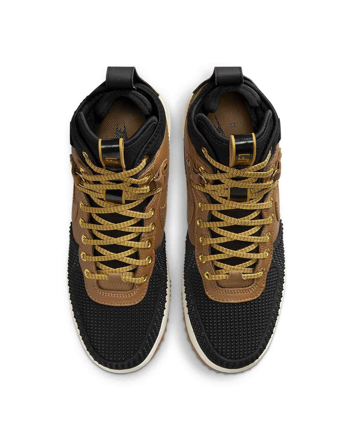 Men's Nike Lunar Force 1 Duckboot Ale Brown/Ale Brown-Black (805899 202)