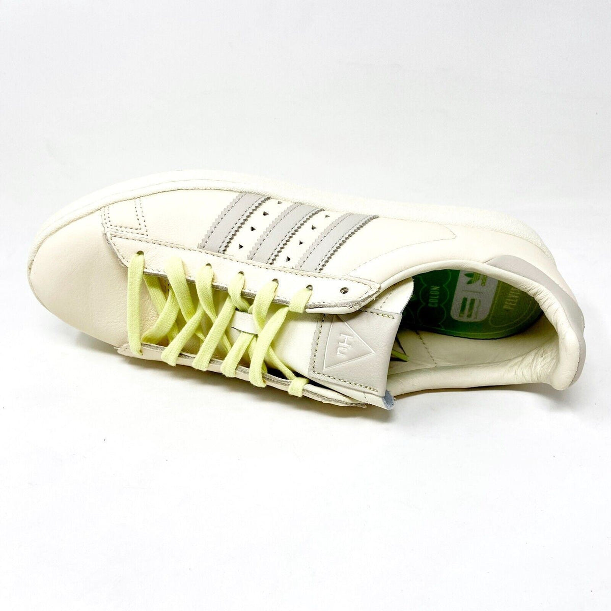 Adidas x Pharrell Williams Campus Ecru Tint Cream Mens Size 9.5 Sneakers FX8025