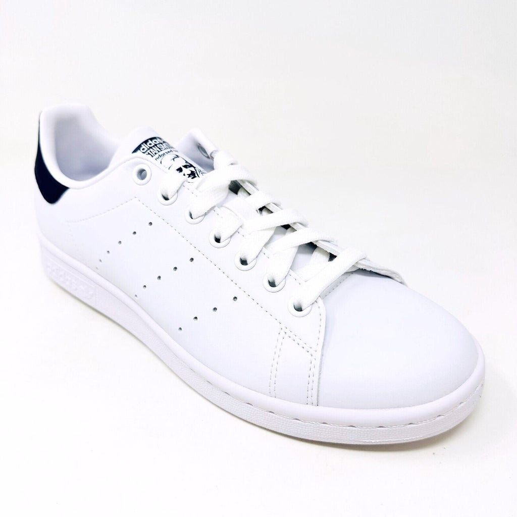Adidas Originals Stan Smith White Navy Womens Primegreen Shoes Sneakers Q47224