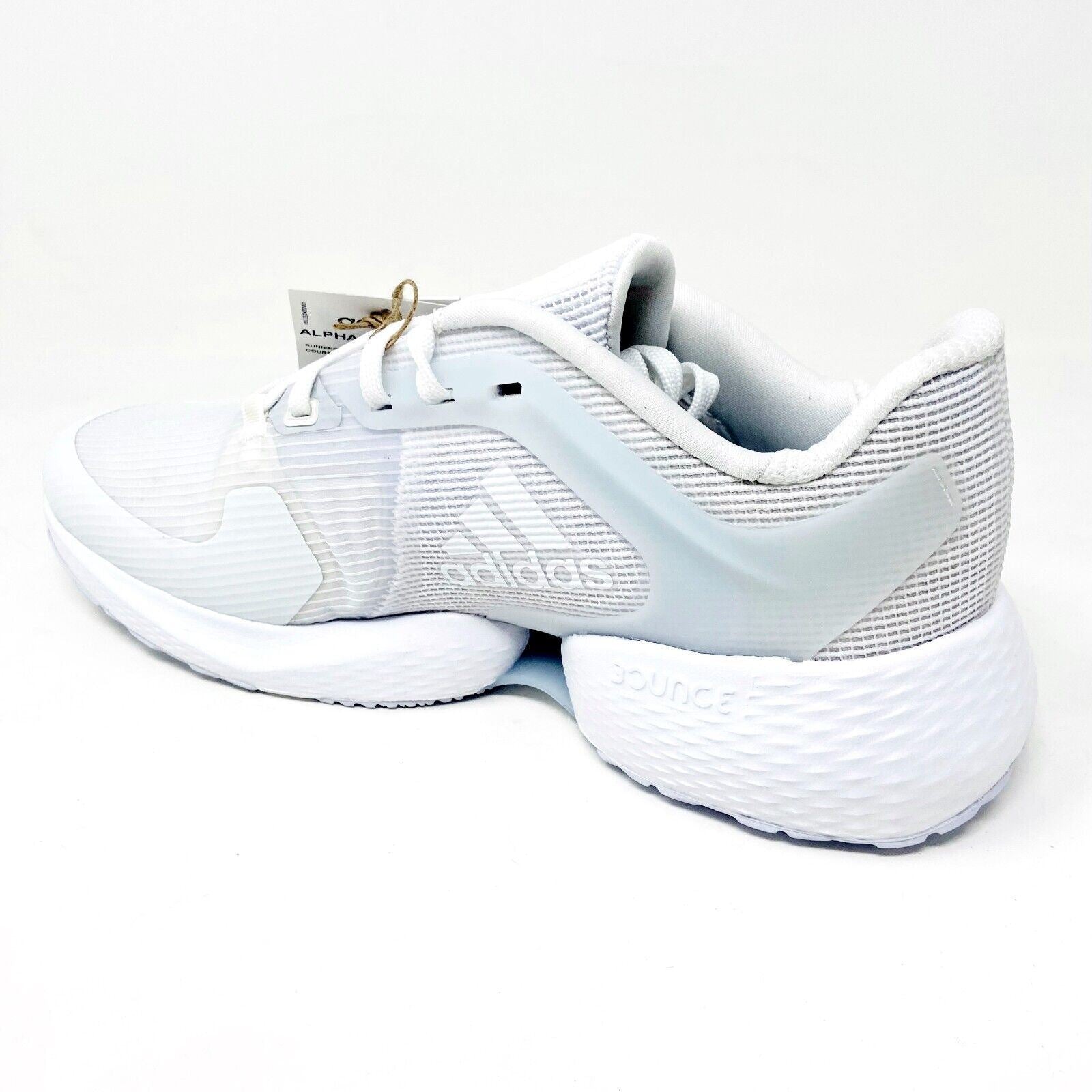 Adidas Alphatorsion Triple White Mens Shoes Running Sneakers FY0003