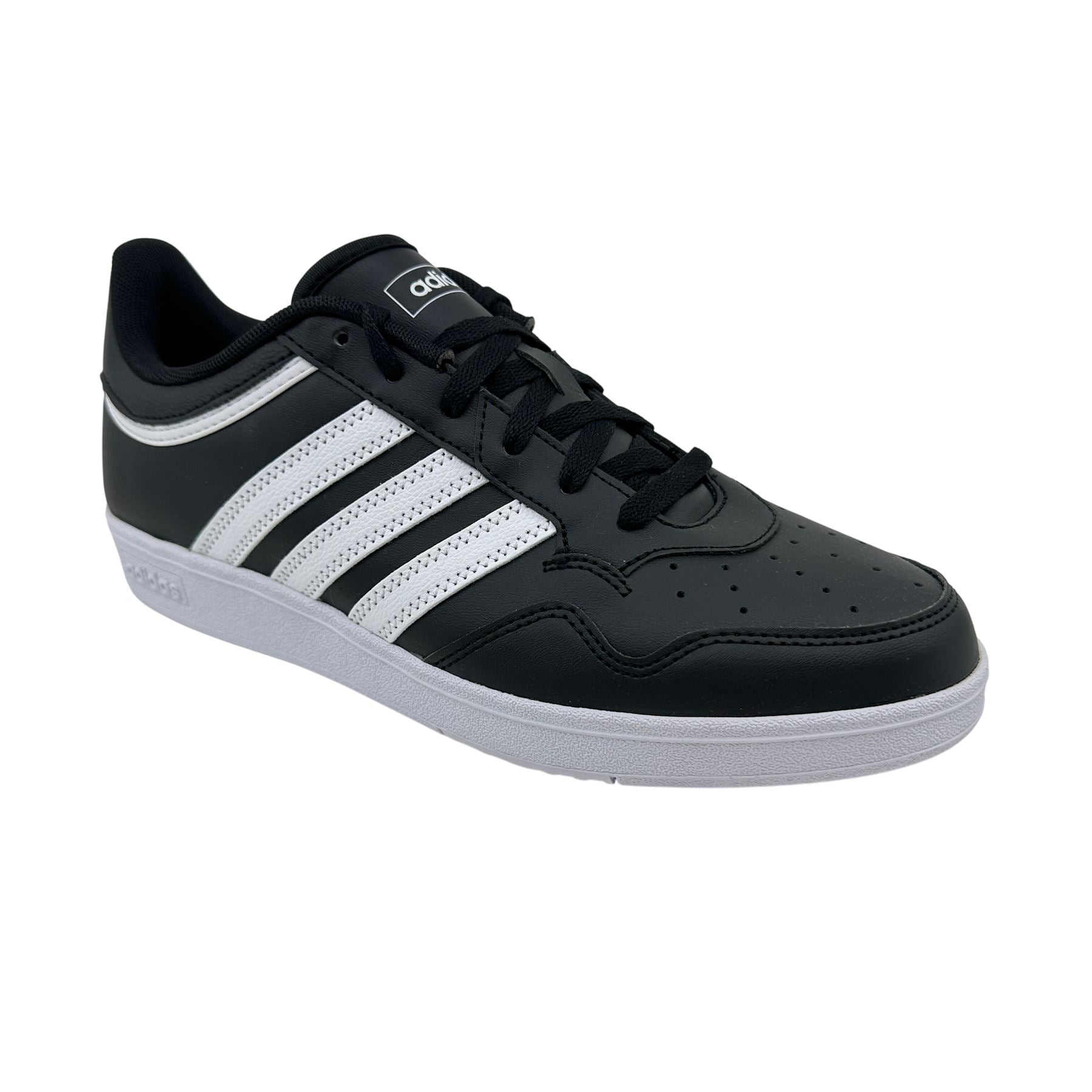 Adidas Hoops 4.0 Core Black Cloud White Mens Athletic Sneaker