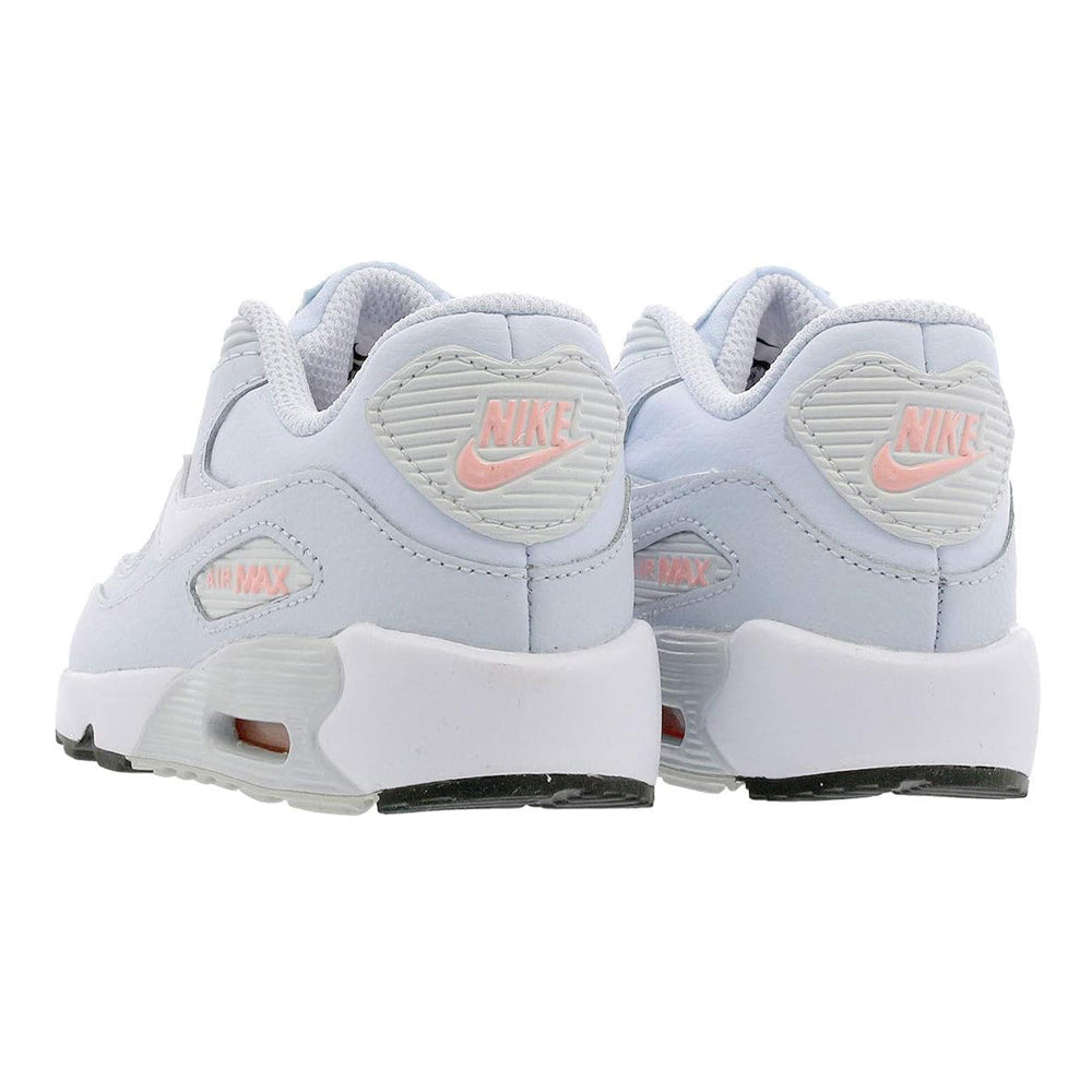 Toddler's Nike Air Max 90 LTR Half Blue/White-Pure Platinum (833379 406)