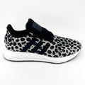 Adidas Originals Swift Run Leopard Black White Womens Running Shoes BD7962