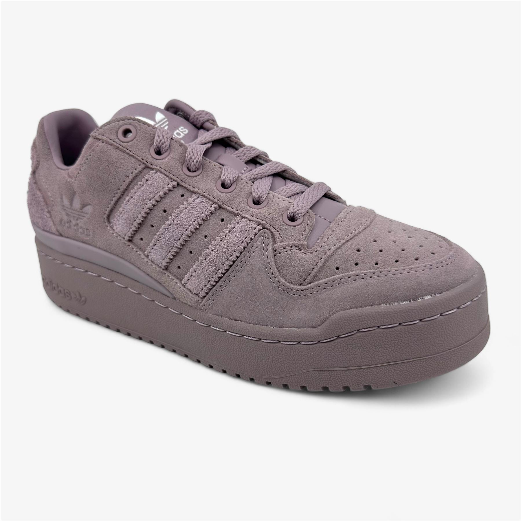 Adidas Foruma Bold Stripes Beloved Fig Womens Athletic Sneaker
