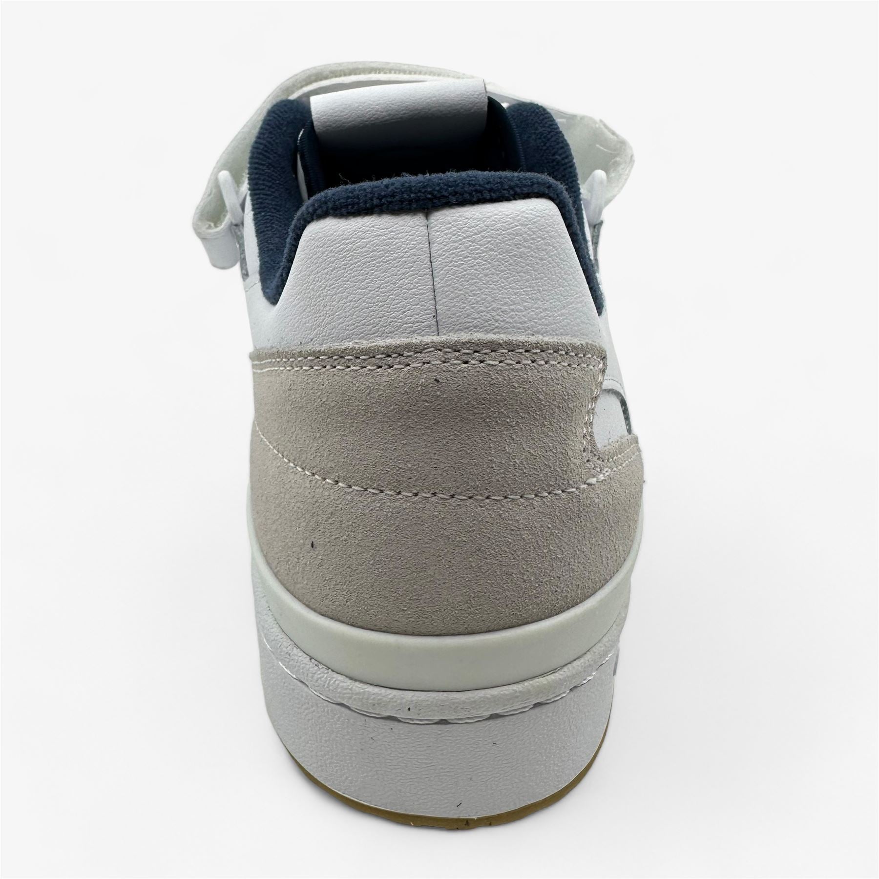 Adidas Forum Low White Navy Gum Mens Athletic Sneaker