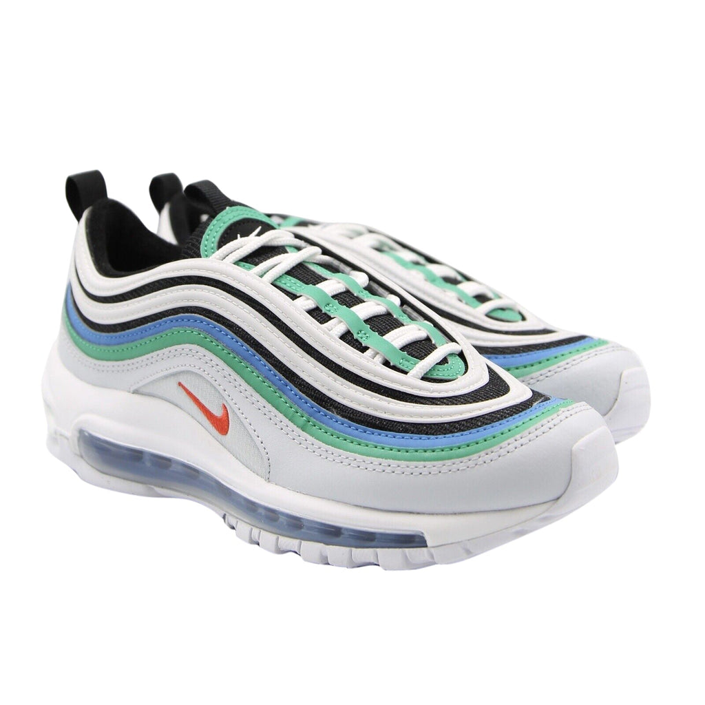 Big Kid's Nike Air Max 97 Pure Platinum/Lt Crimson-Black (921522 031)