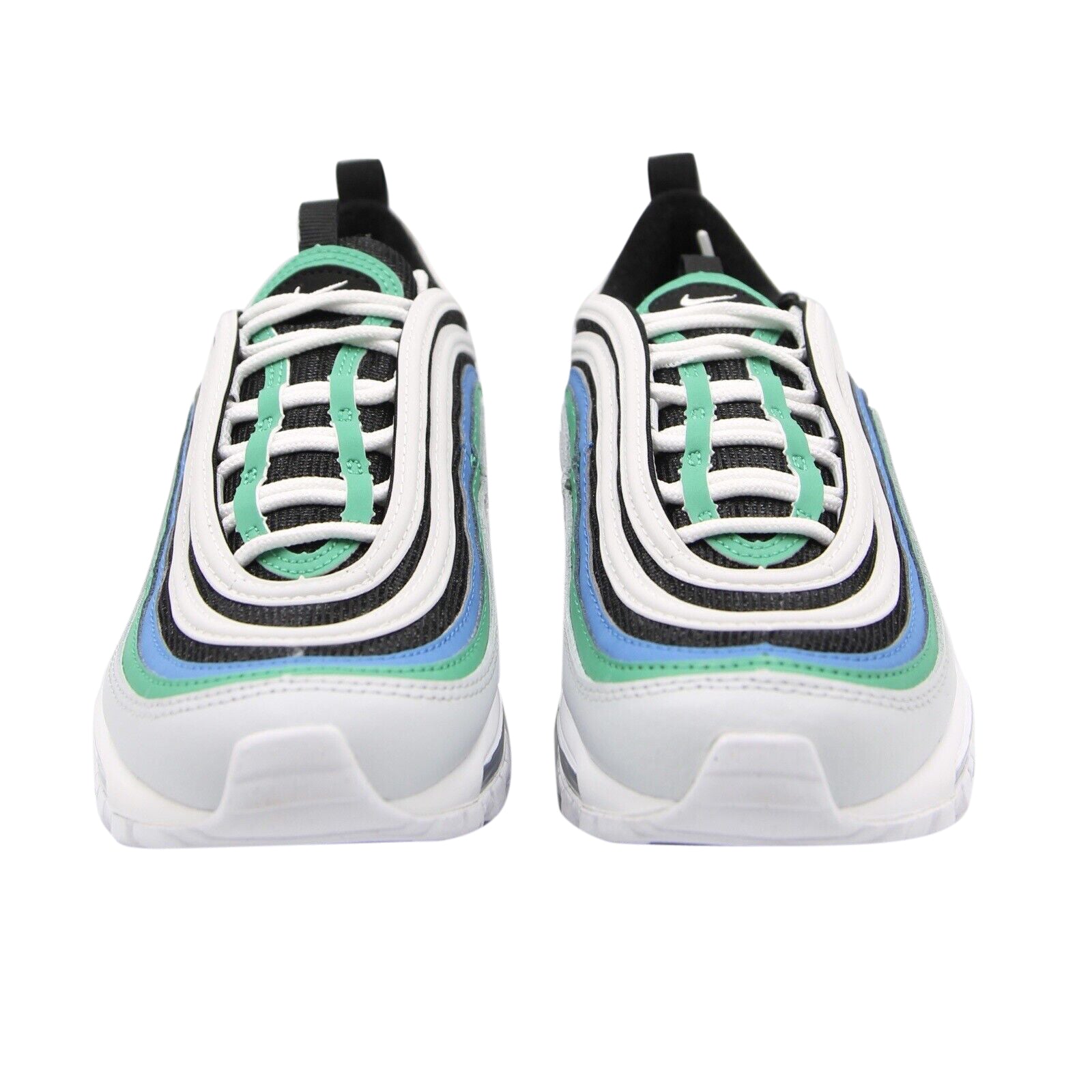 Big Kid's Nike Air Max 97 Pure Platinum/Lt Crimson-Black (921522 031)