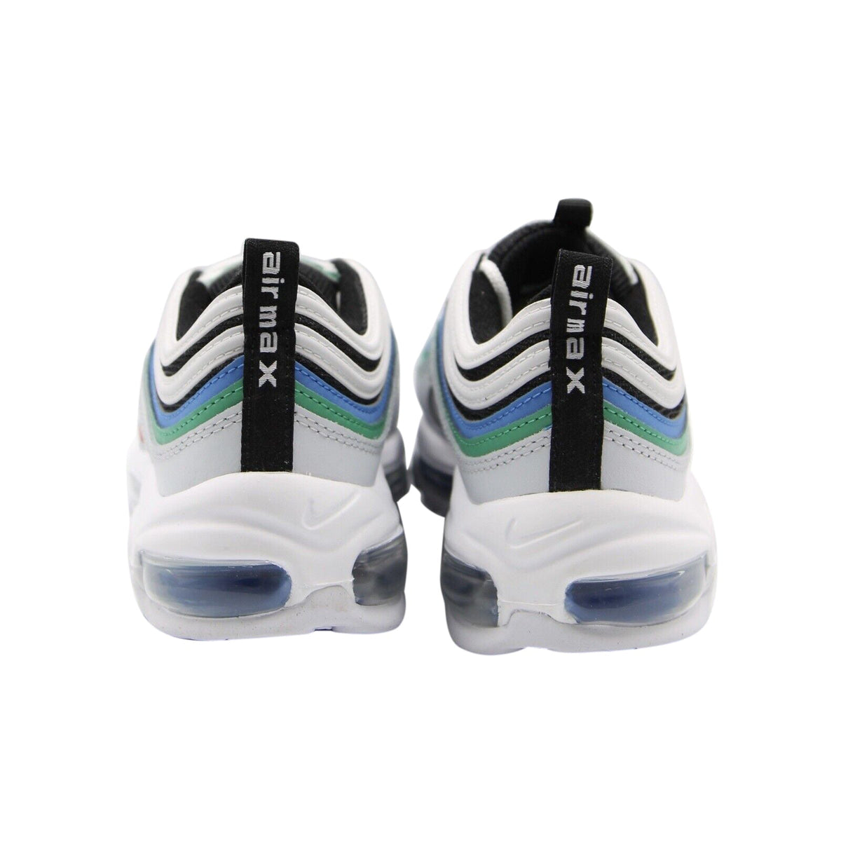 Big Kid's Nike Air Max 97 Pure Platinum/Lt Crimson-Black (921522 031)