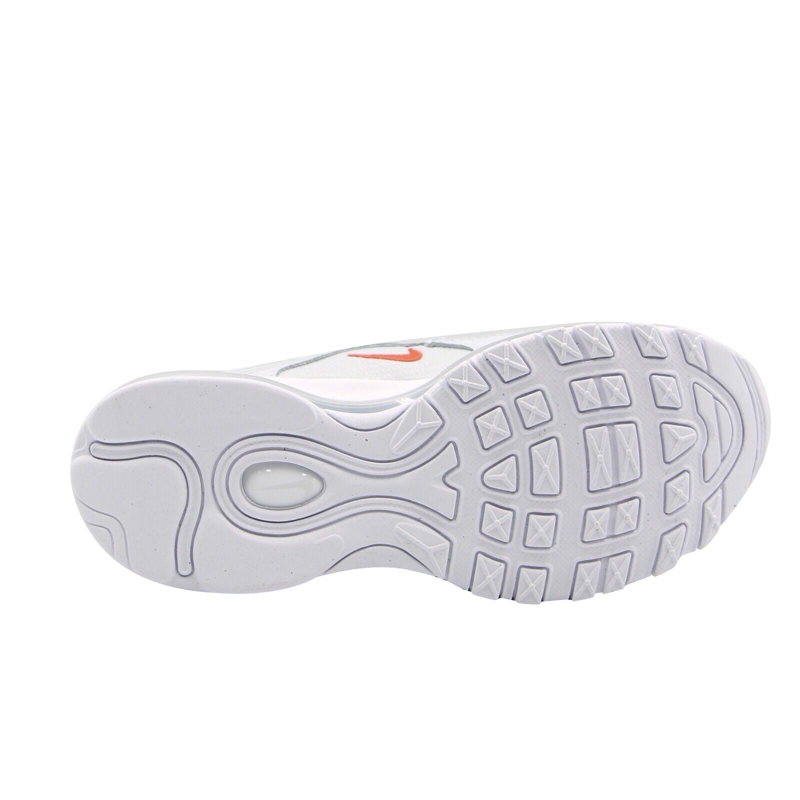 Big Kid's Nike Air Max 97 Pure Platinum/Lt Crimson-Black (921522 031)