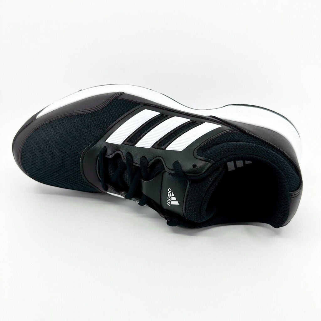 Adidas Tech Response 2.0 Black White Mens Rubber Spike Golf Shoes EE9122