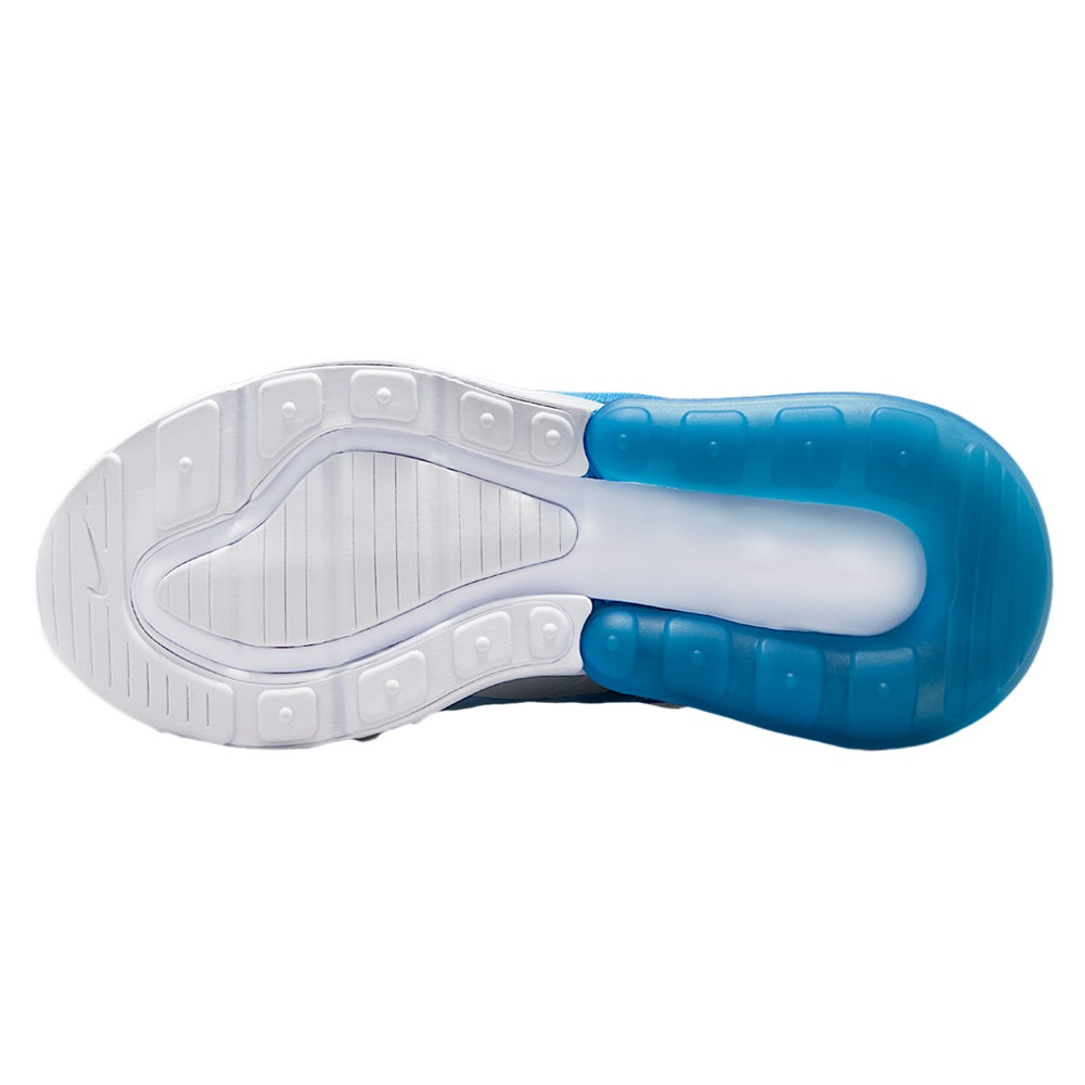 Big Kid's Nike Air Max 270 Off White/Court Blue (943345 125)