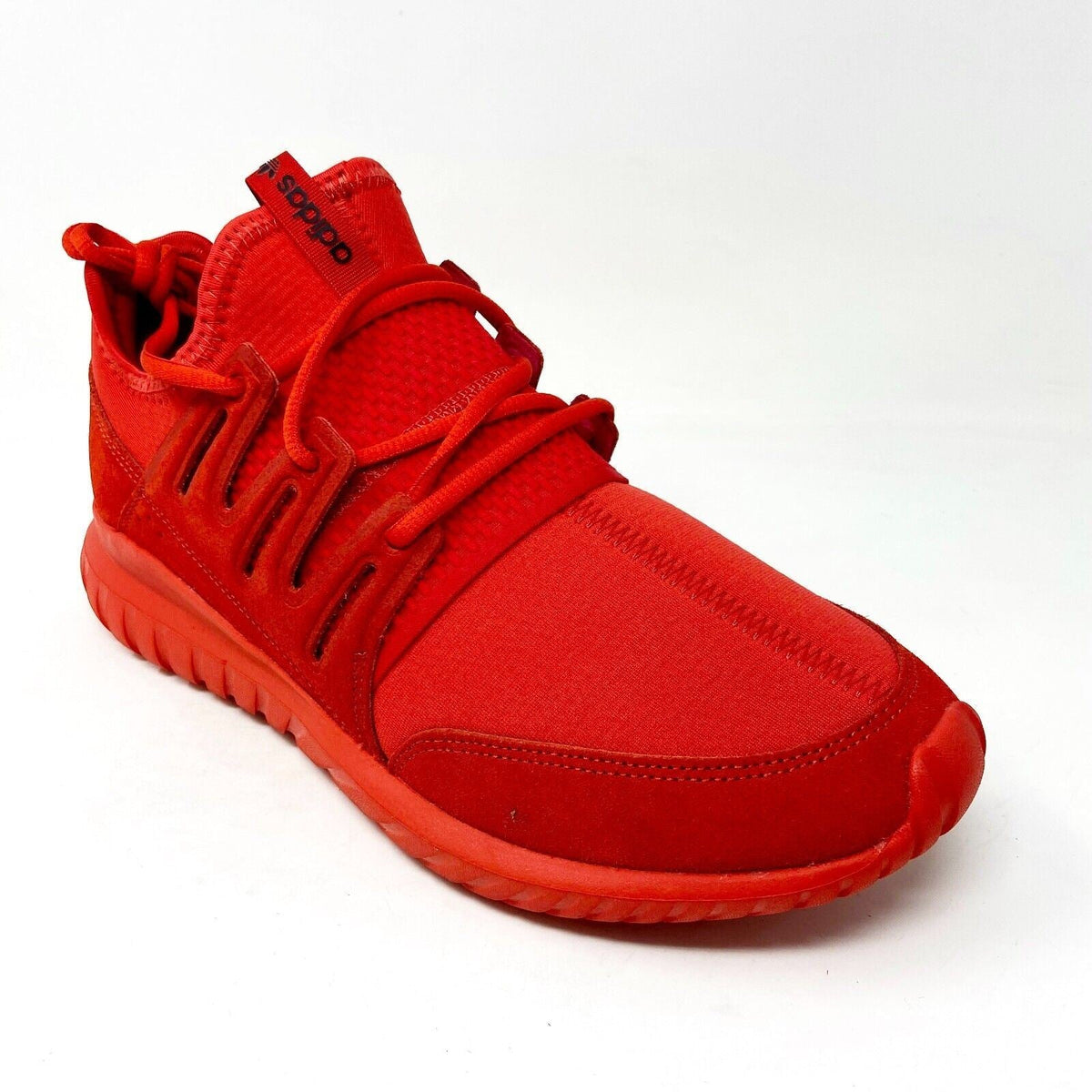 Adidas Originals Tubular Radial Red Mens Casual Sneakers S80116