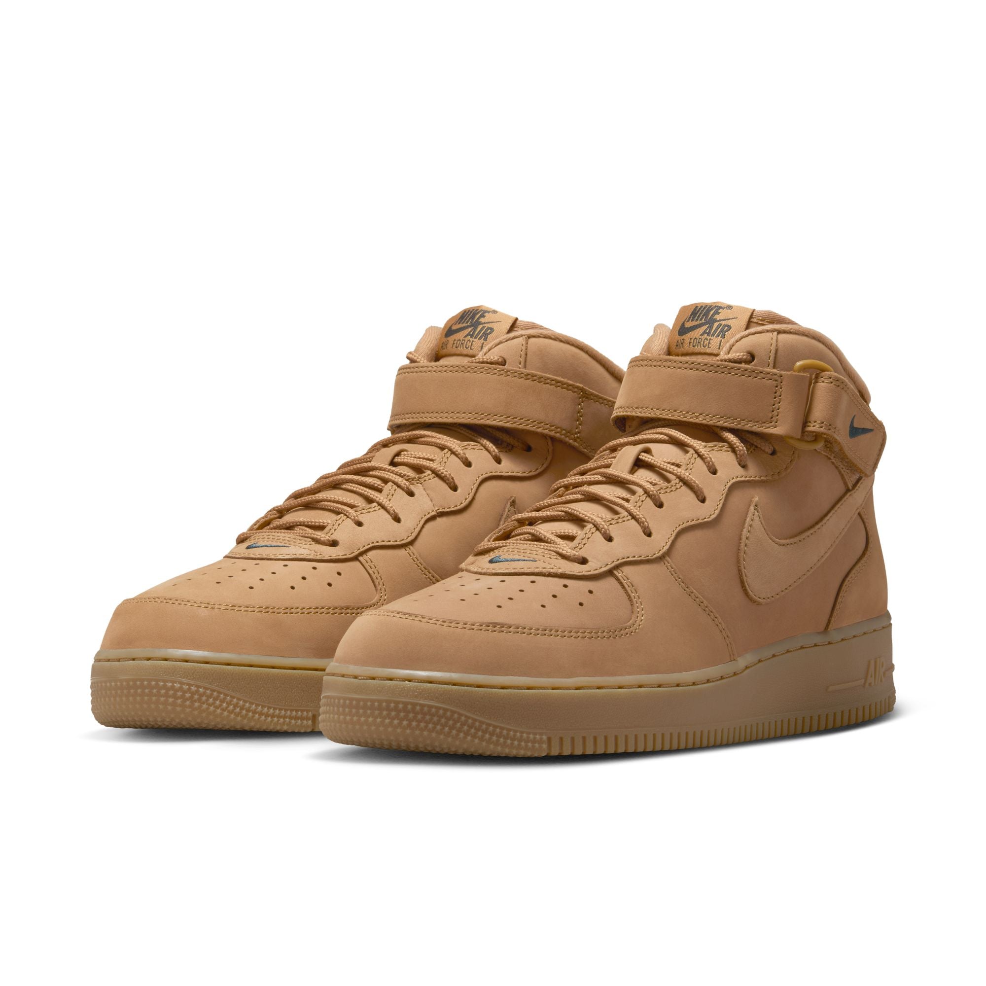 Nike Air Force 1 '07 Mid Premium QS "Flax and Outdoor Green" - 715889-200