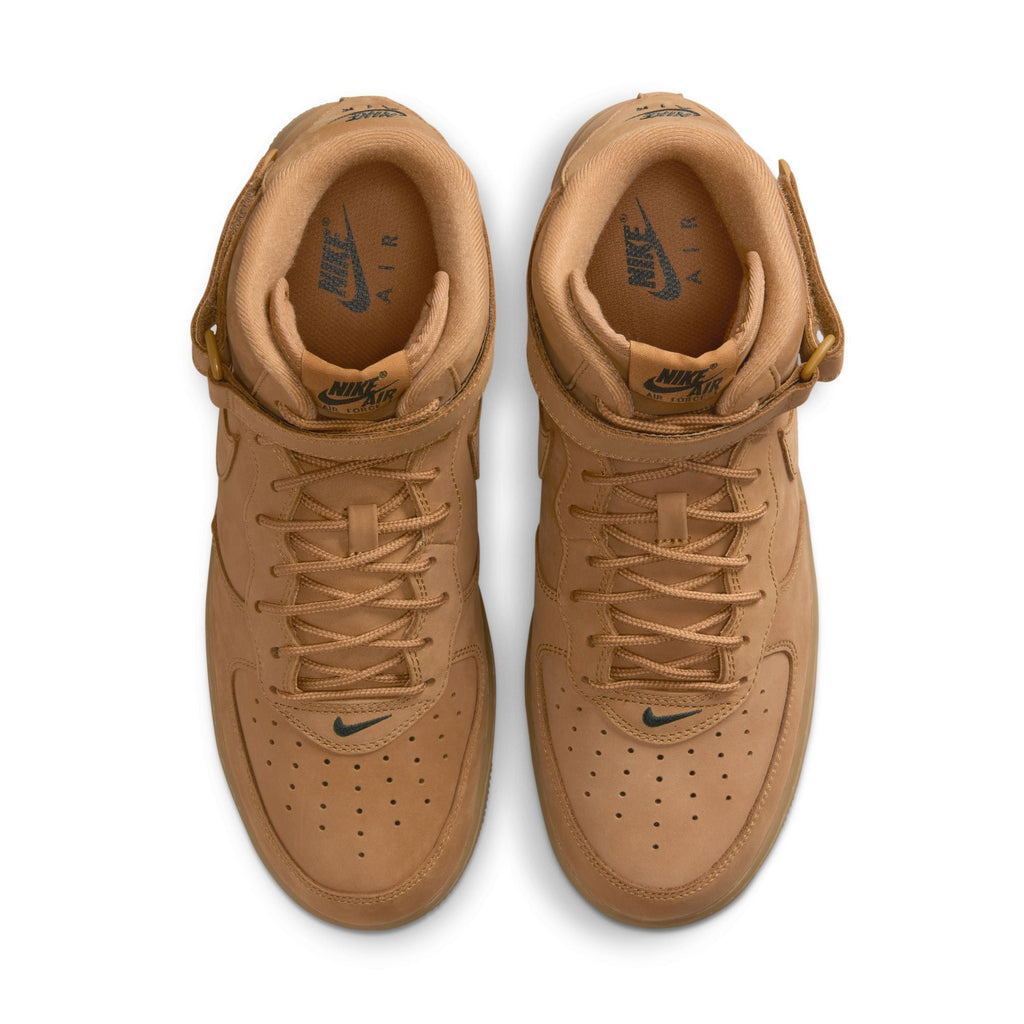Nike Air Force 1 '07 Mid Premium QS "Flax and Outdoor Green" - 715889-200