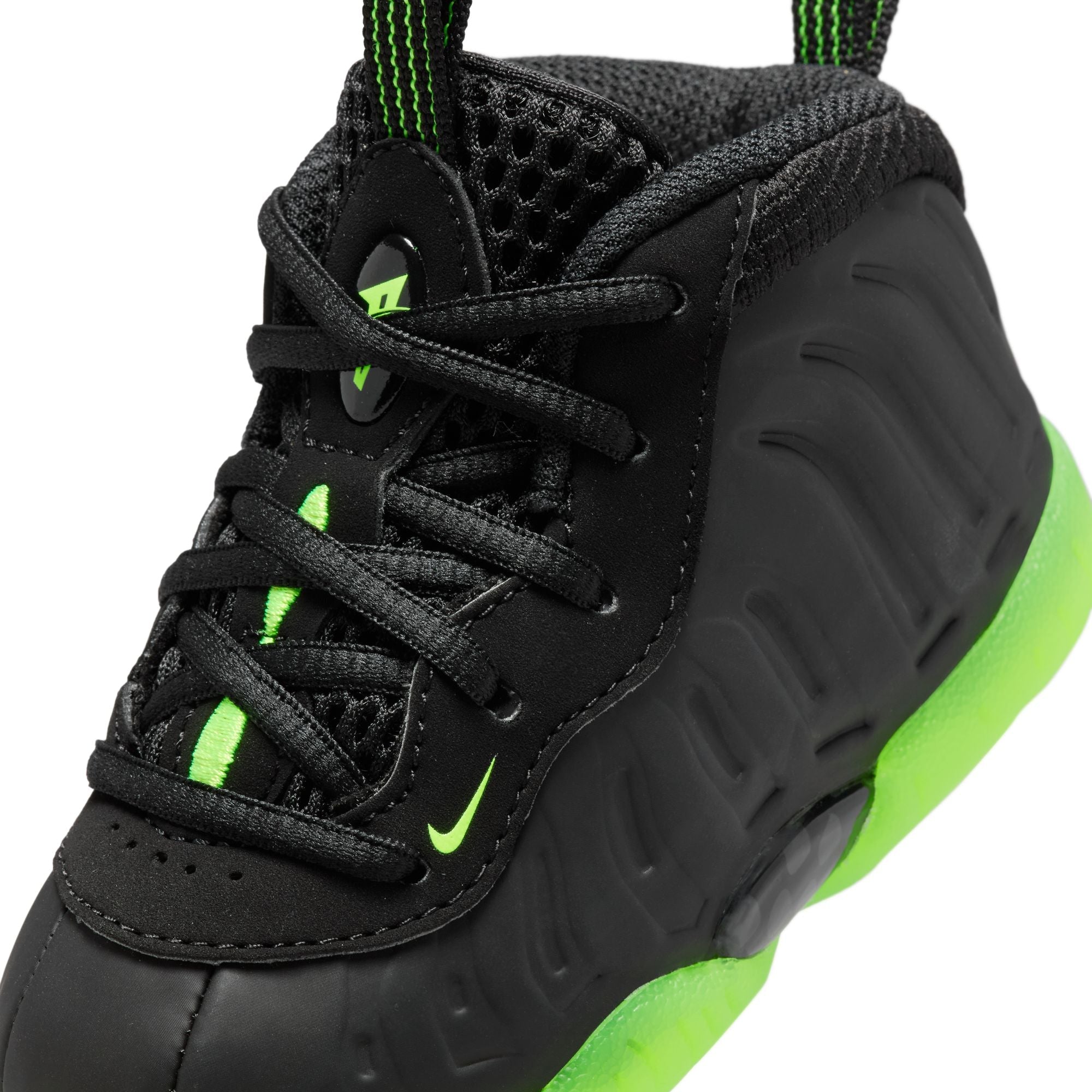 Nike Little Posite One "Black Volt" (TD) - HF0975-001