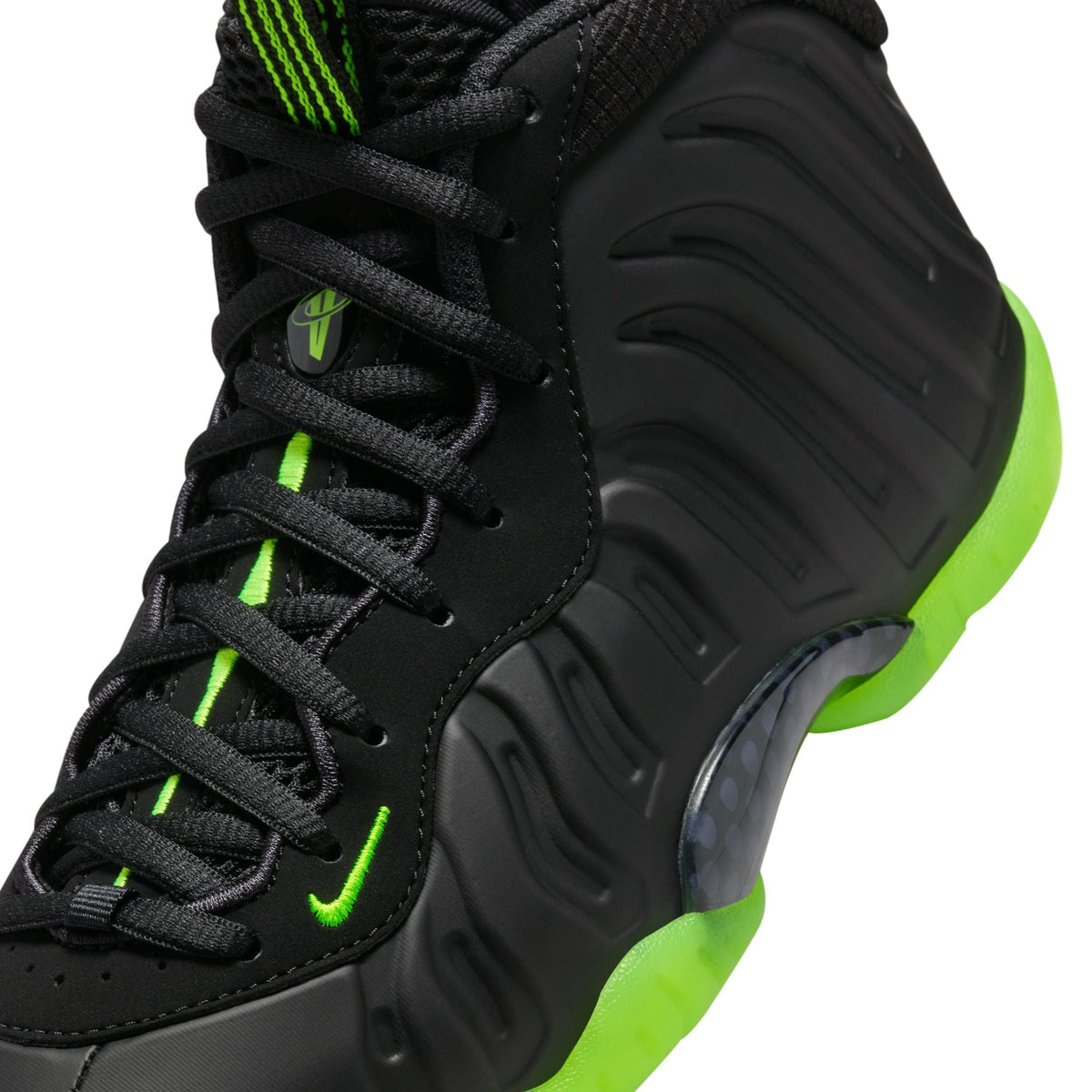 Nike Little Posite One "Black Volt" (GS) - HF0977-001