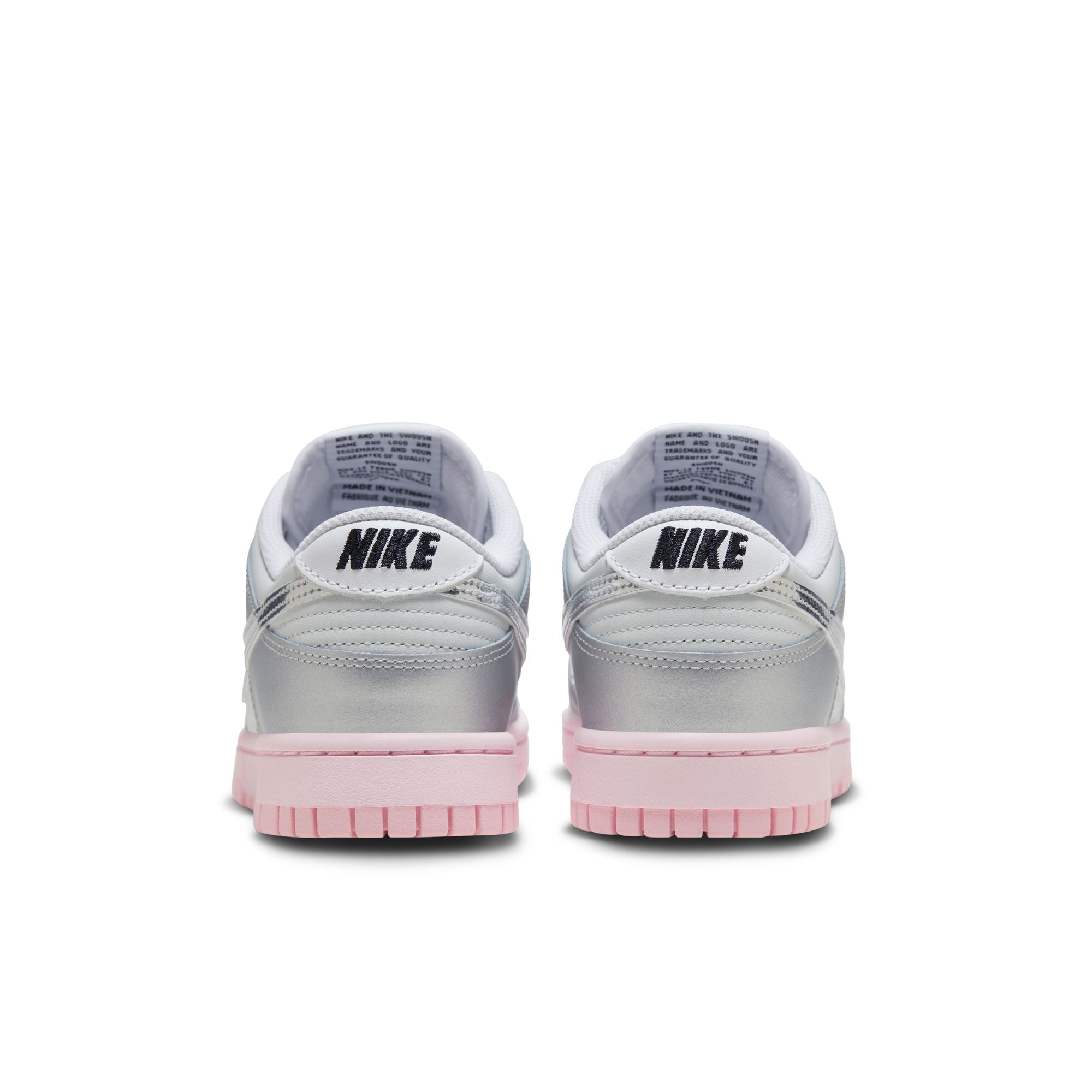 W Nike Dunk Low LX 'Metallic Silver Pink Foam' - HM3698-006