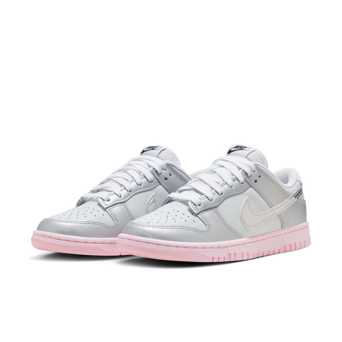 W Nike Dunk Low LX 'Metallic Silver Pink Foam' - HM3698-006