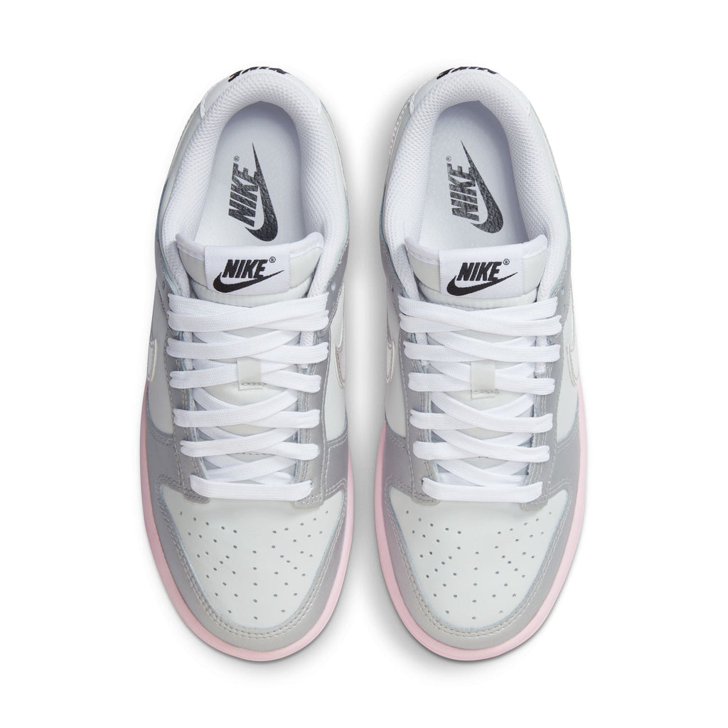 W Nike Dunk Low LX 'Metallic Silver Pink Foam' - HM3698-006