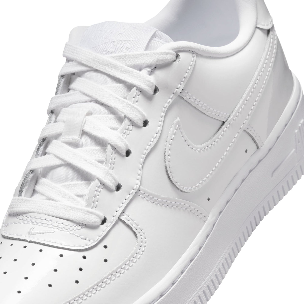 Nike Air Force 1 Low "White Patent" (GS) - IV2448-100