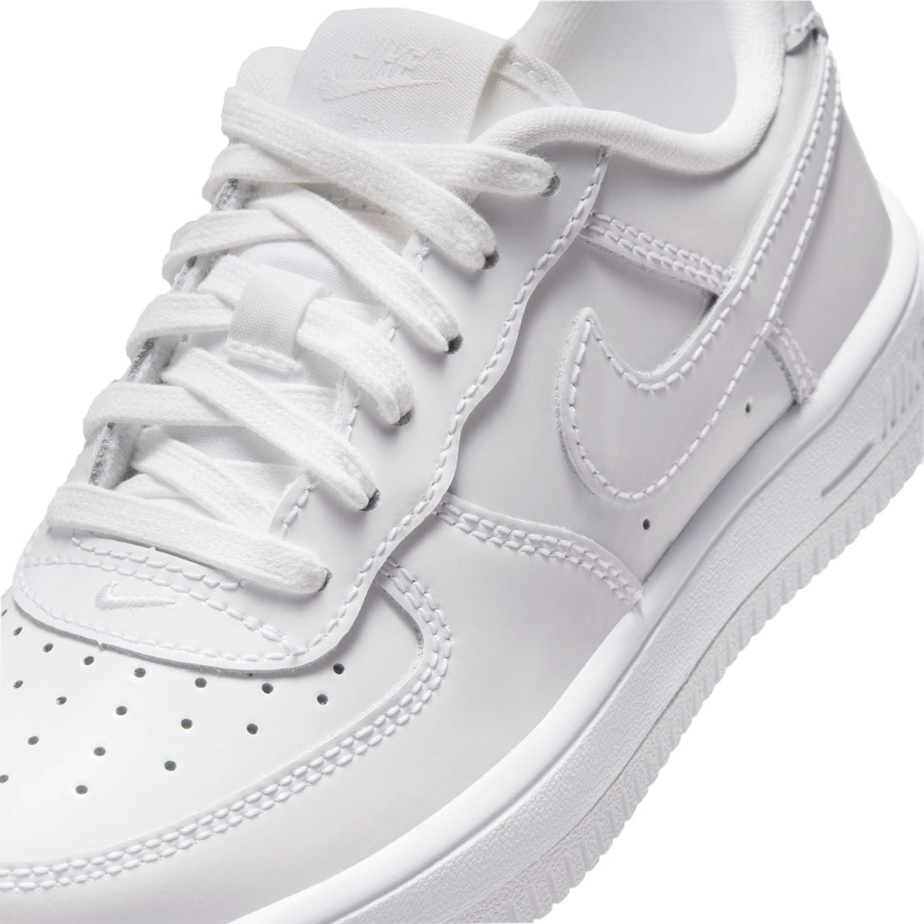 Nike Force 1 Low "White Patent" (PS) - IV2449-100
