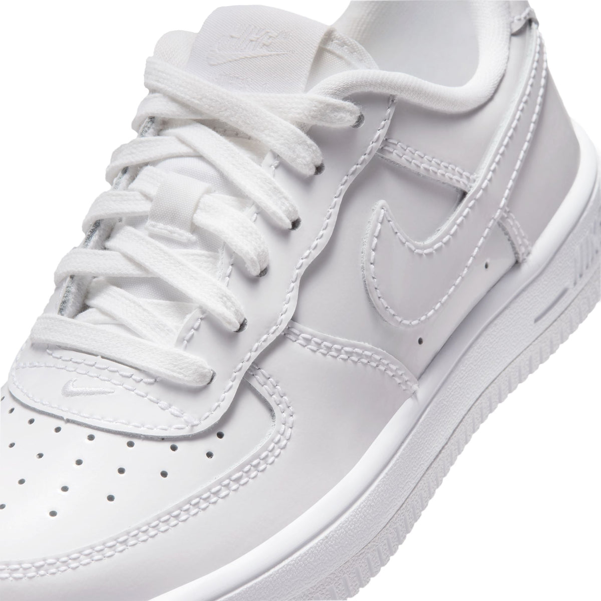 Nike Force 1 Low "White Patent" (PS) - IV2449-100