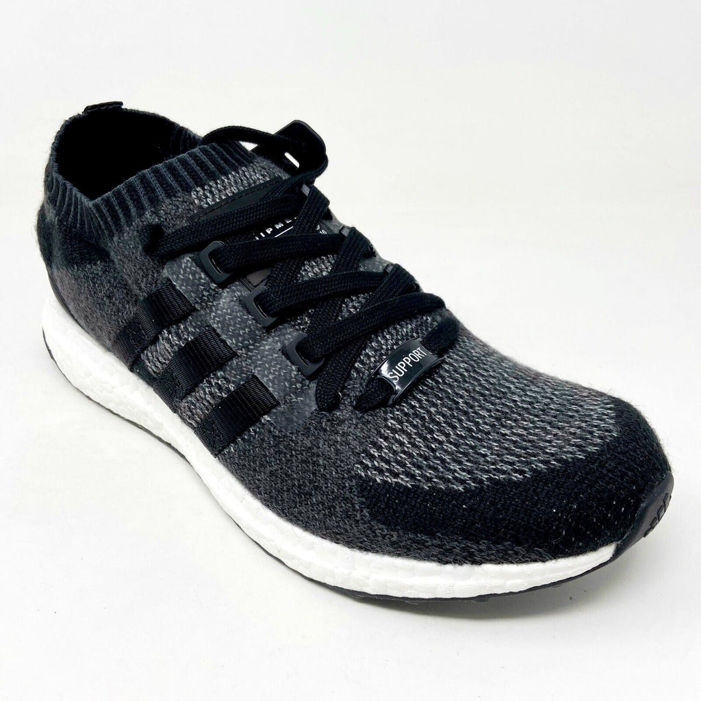Adidas EQT Support Ultra Core Black White Mens Primeknit Running Shoes BB1241