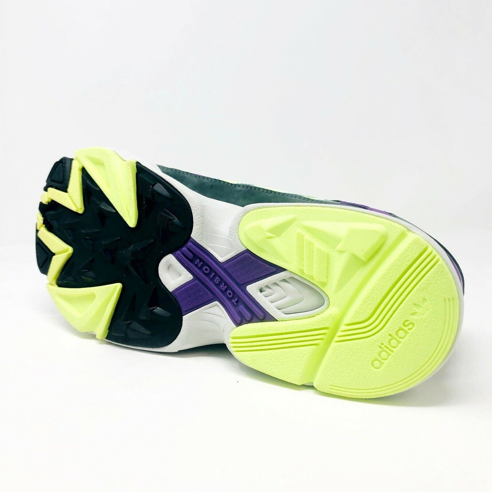 Adidas Yung 1 Legend Ivy Hi Res Yellow Active Purple Mens Size 9 BD7655